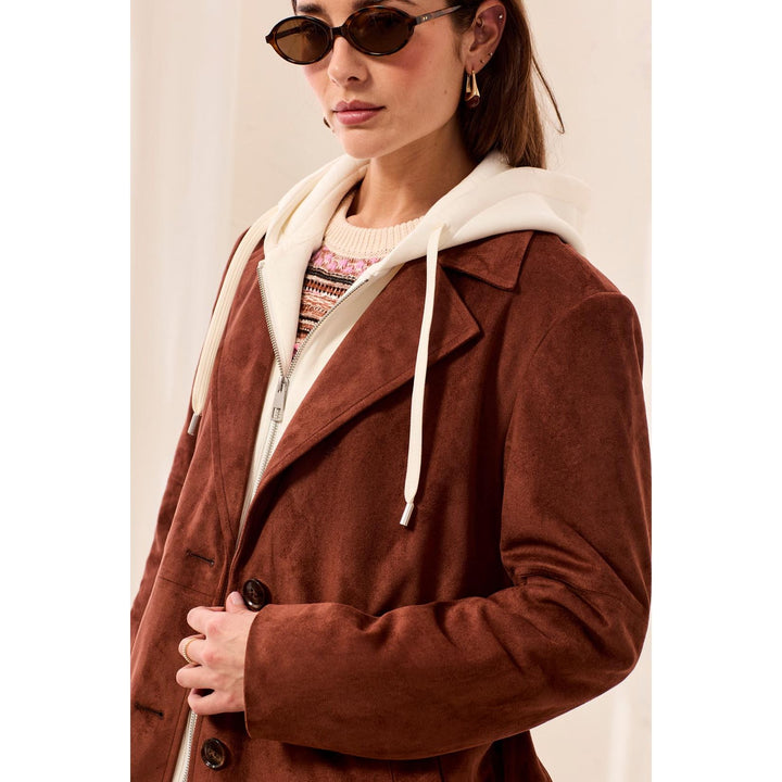 Trench Coat w/ Removable Hood