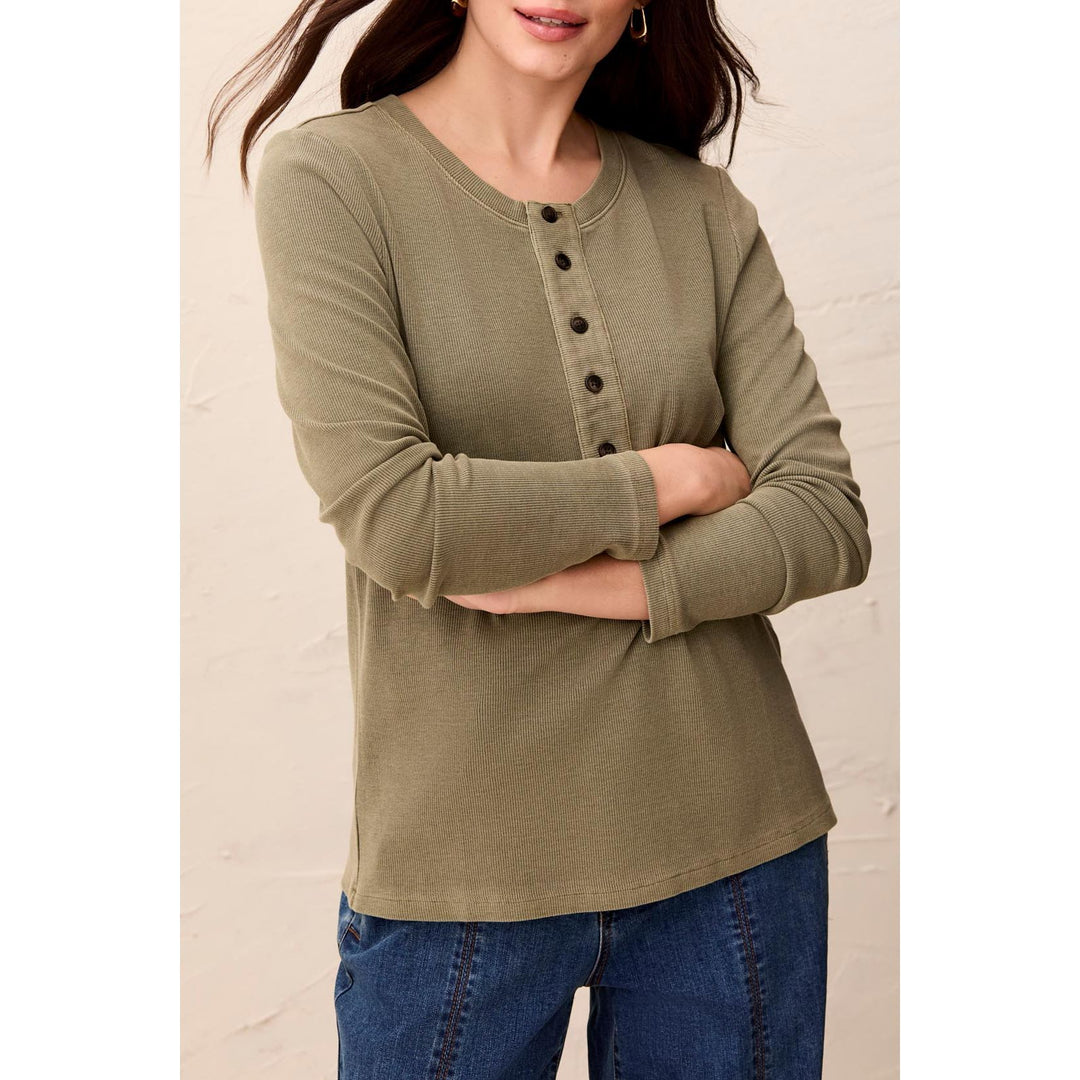 Placket Top w/ Combination Detail