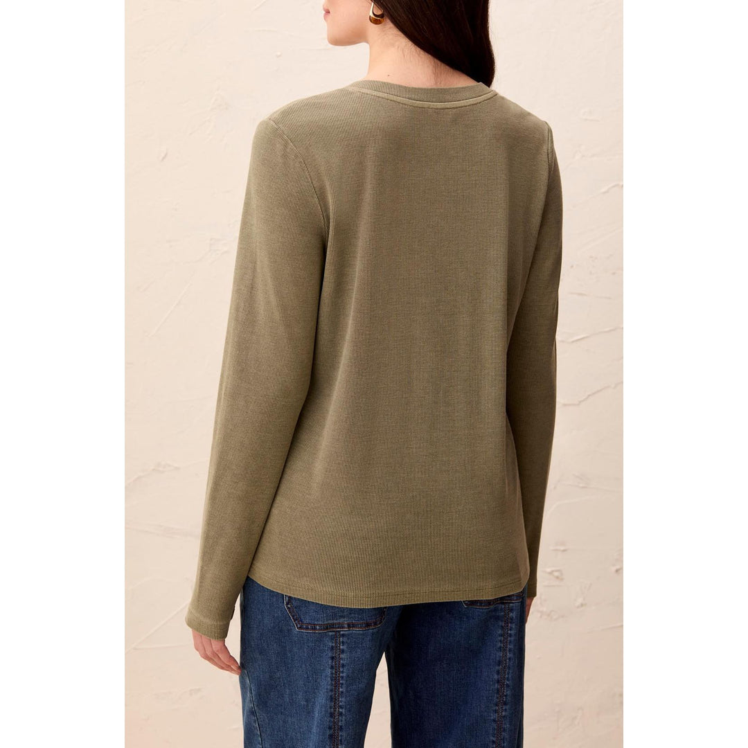 Placket Top w/ Combination Detail