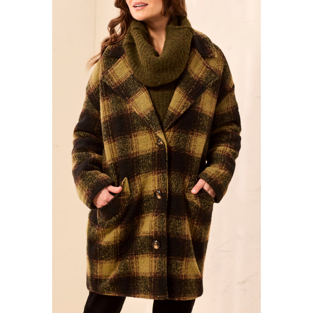 Lined Cocoon Coat