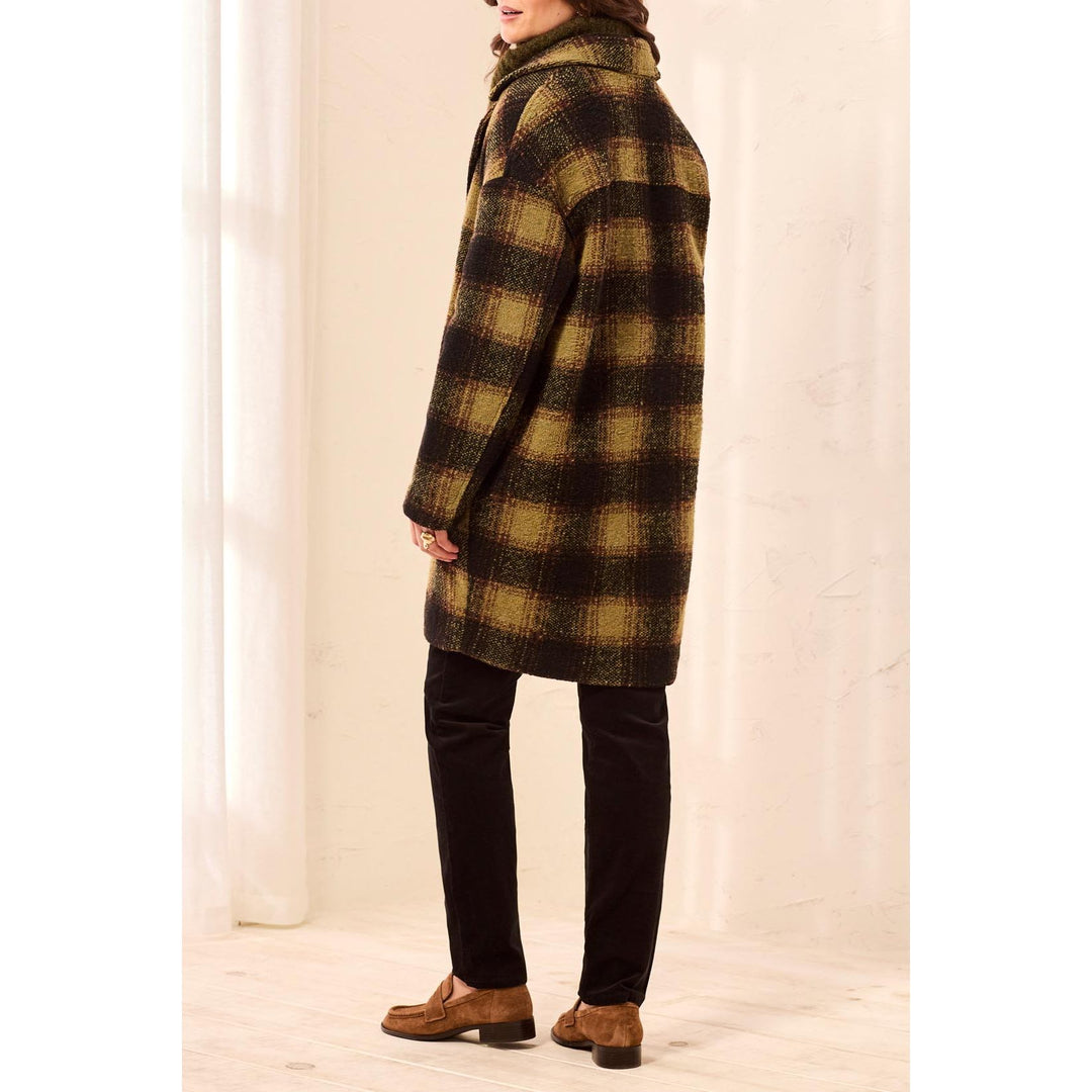 Lined Cocoon Coat