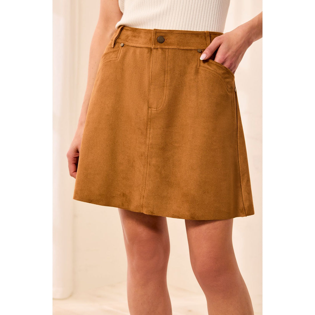 A-Line Skirt w/ Fancy Pockets