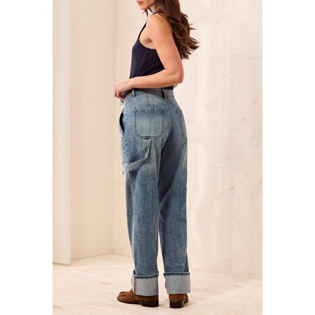 Audrey Carpenter Jean w/ Removable Scarf