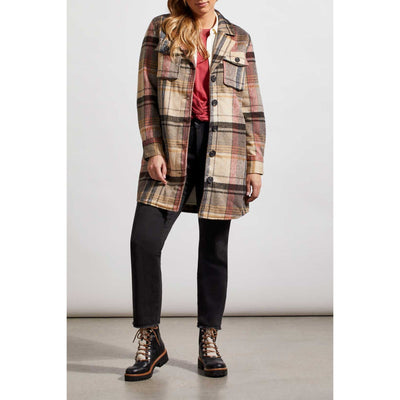 Veste avec col cranté