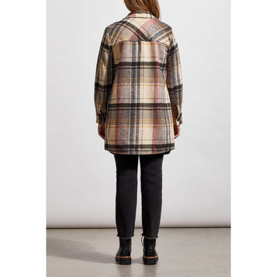 Veste avec col cranté