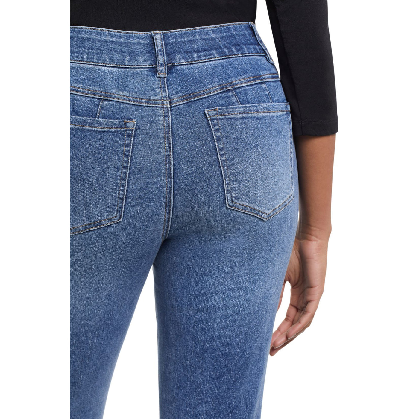 Petite Sophia Curvy Straight Leg Jean