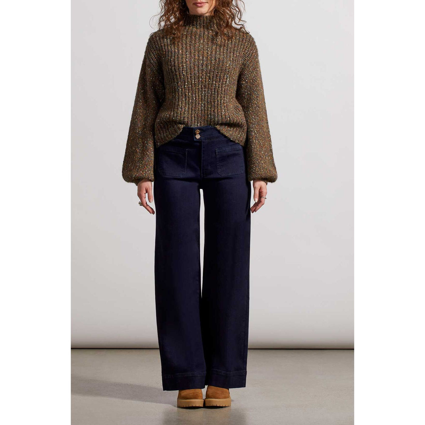 Pantalon à jambe large Brooke