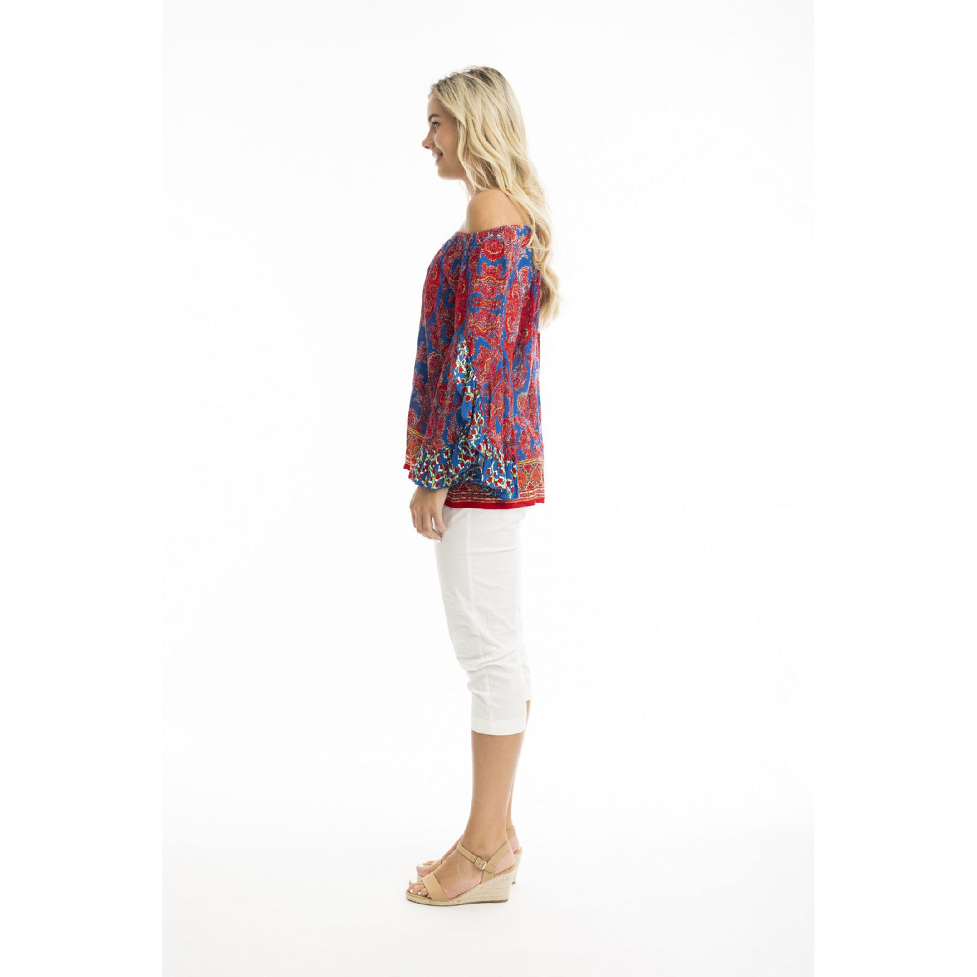 Flared Sleeve Top