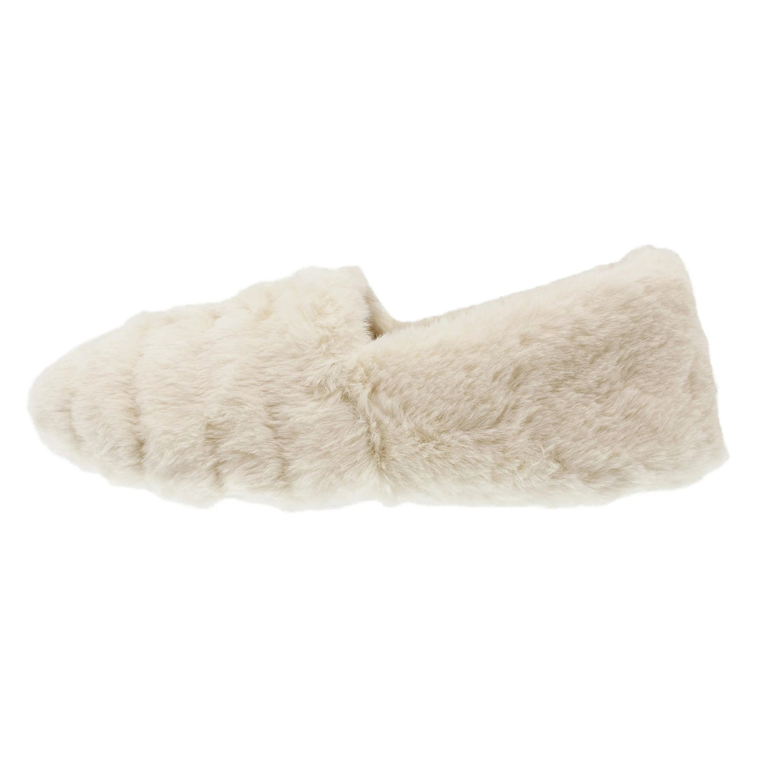Women's Recycled Faux Fur Espadrille Slipper