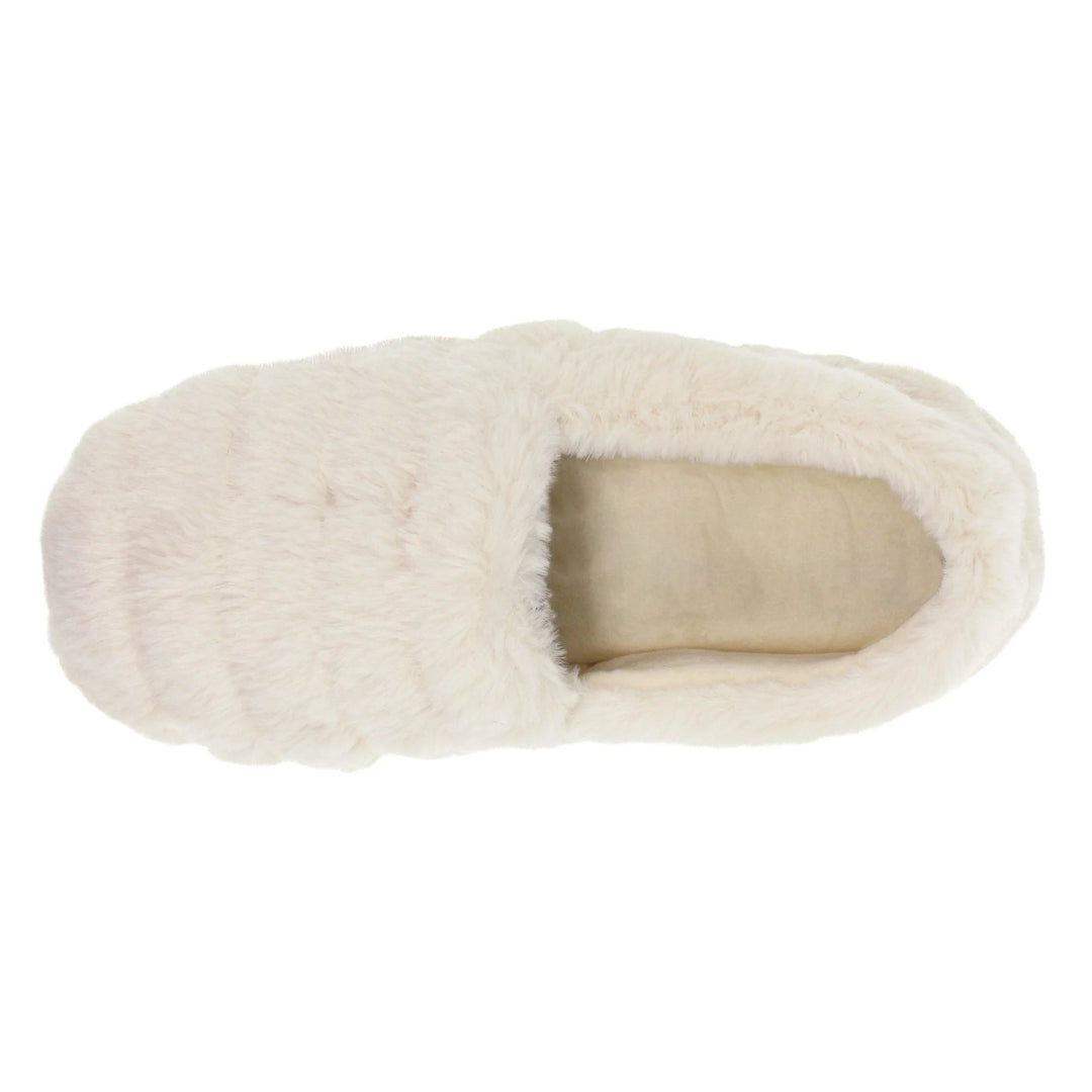Women's Recycled Faux Fur Espadrille Slipper