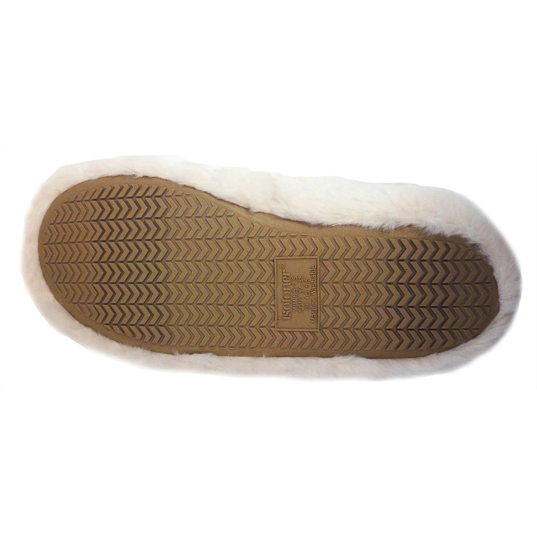 Women's Recycled Faux Fur Espadrille Slipper