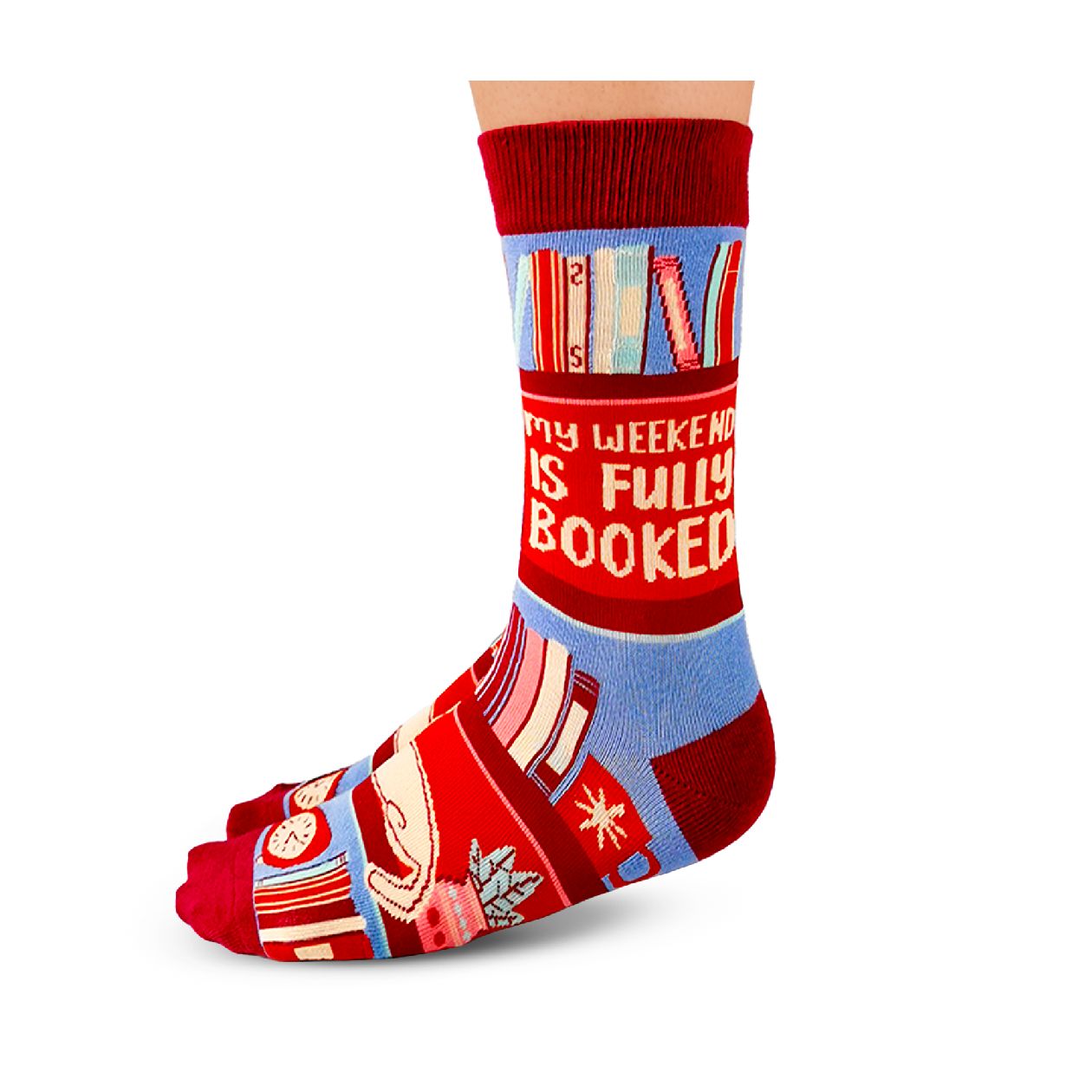 Women's Sock - Bookworm
