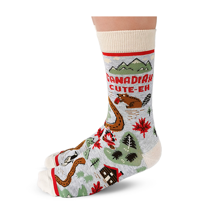 Women's Sock - Canadian Cute