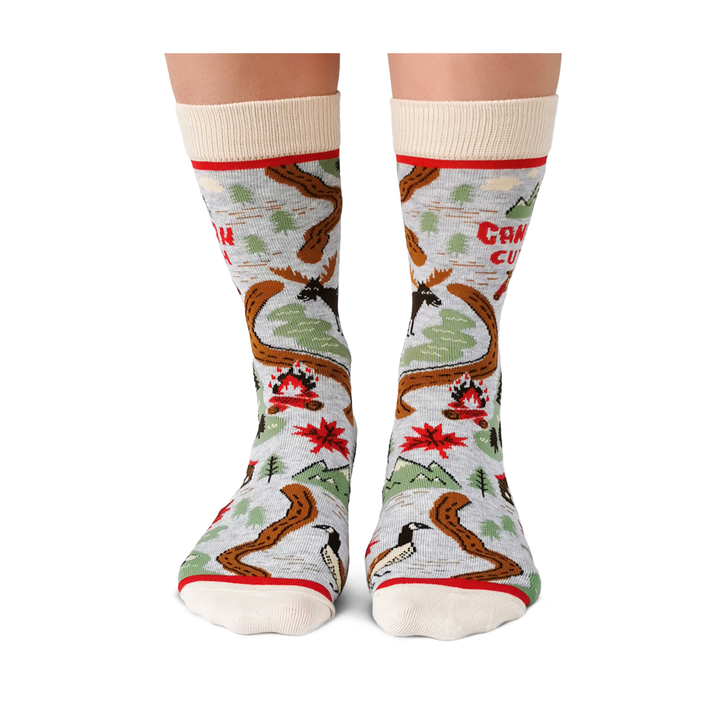 Women's Sock - Canadian Cute