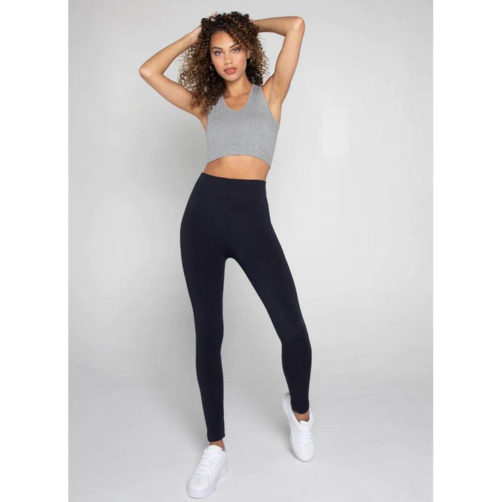 Leggings con forro polar de bambú