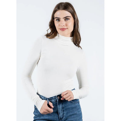 Bamboo Short Turtleneck Top