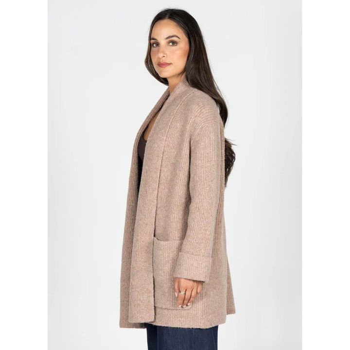 Oversized Open Cardigan