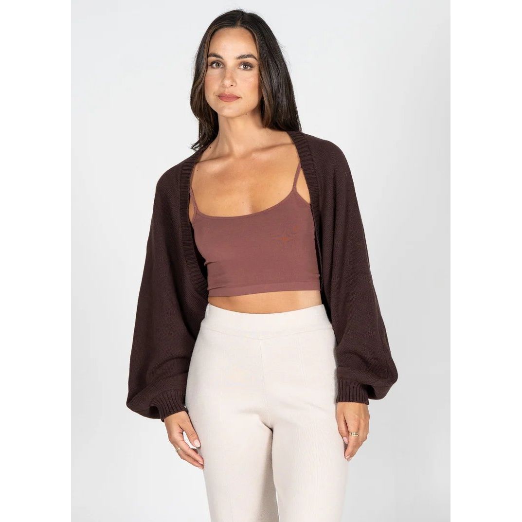Cotton Knit Shrug