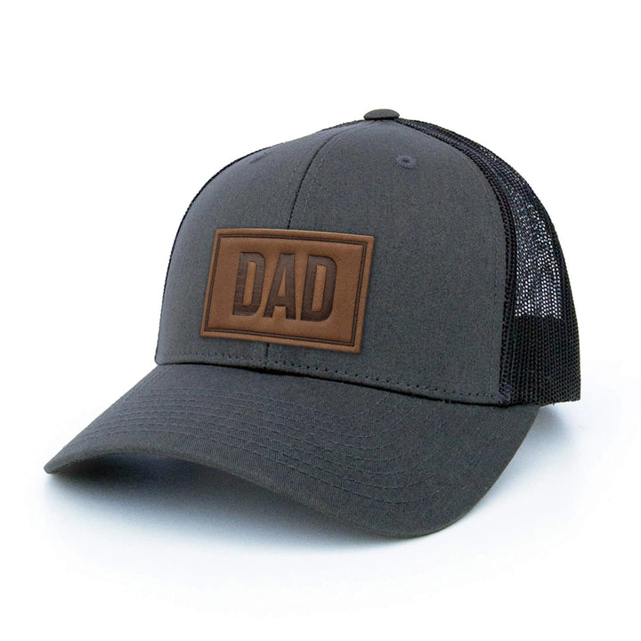Leather Patch Hat - Dad