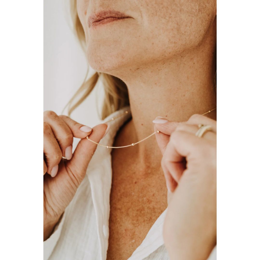 Dainty Satellite Necklace