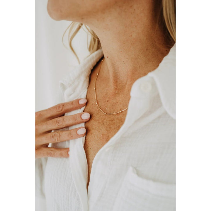 Dainty Satellite Necklace