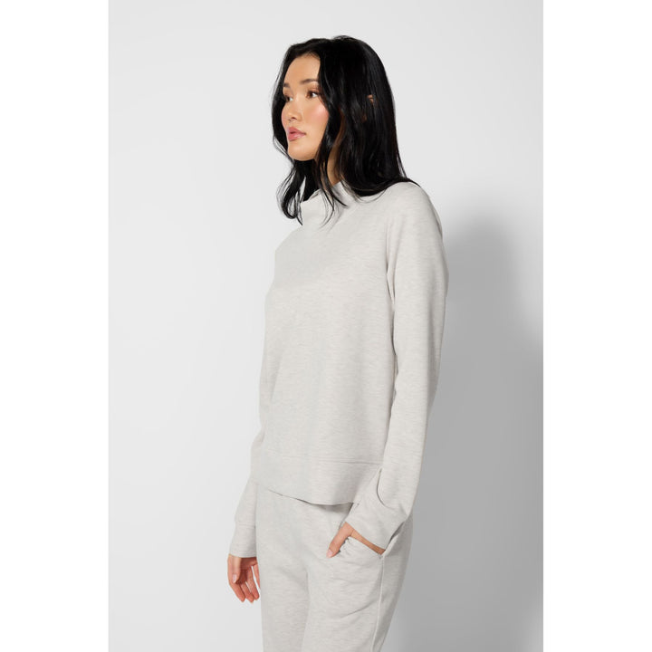 Dreamweave Mock Neck Sweatshirt