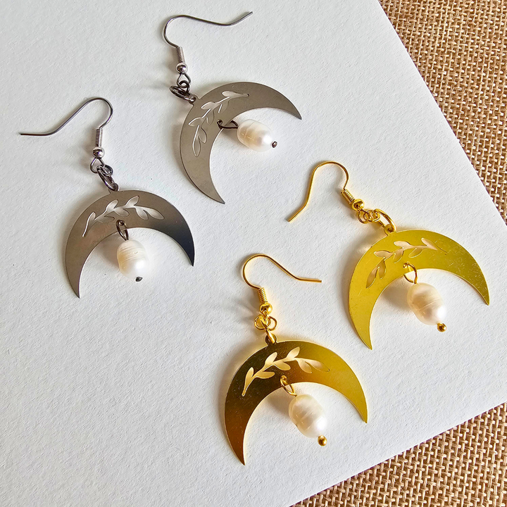 Boucles d'oreilles Séléné