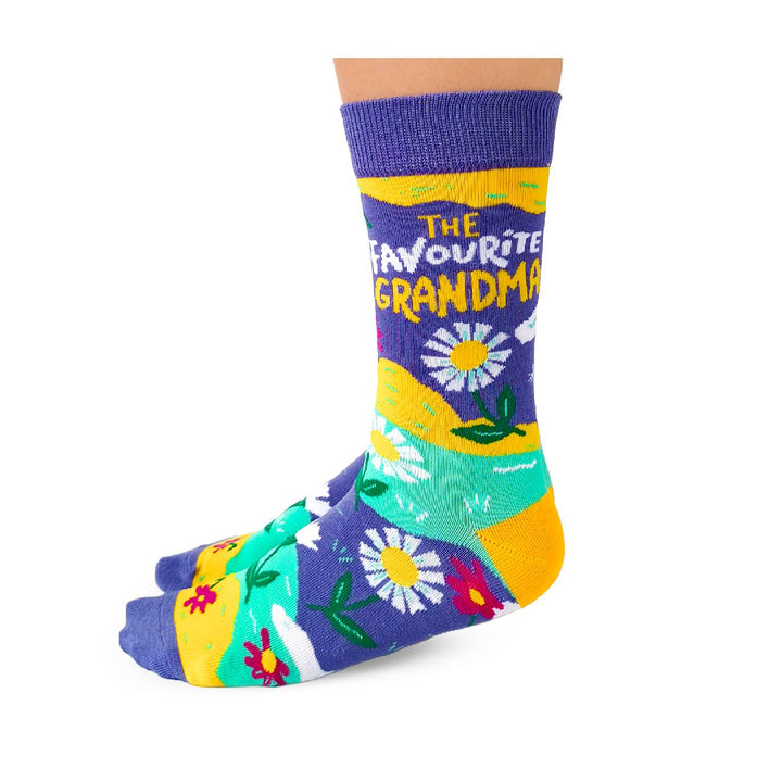 Chaussette femme - Grand-mère préférée