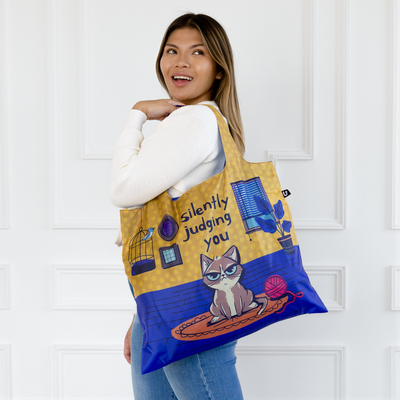 Foldable Tote Bag - Judging You