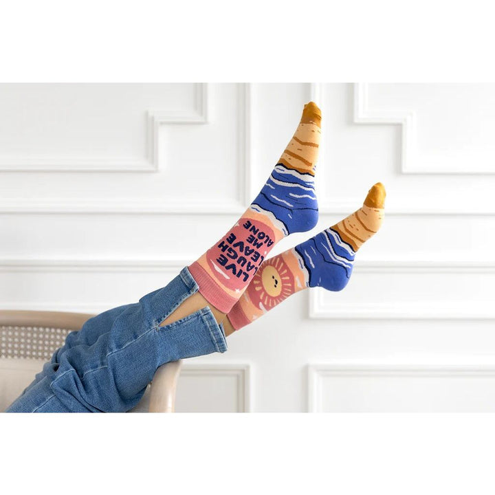 Women's Sock - Live, Laugh, Leave