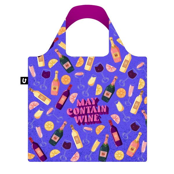 Foldable Tote Bag - Vino Venturer