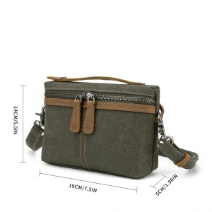 Bolsa pequeña multifuncional de lona