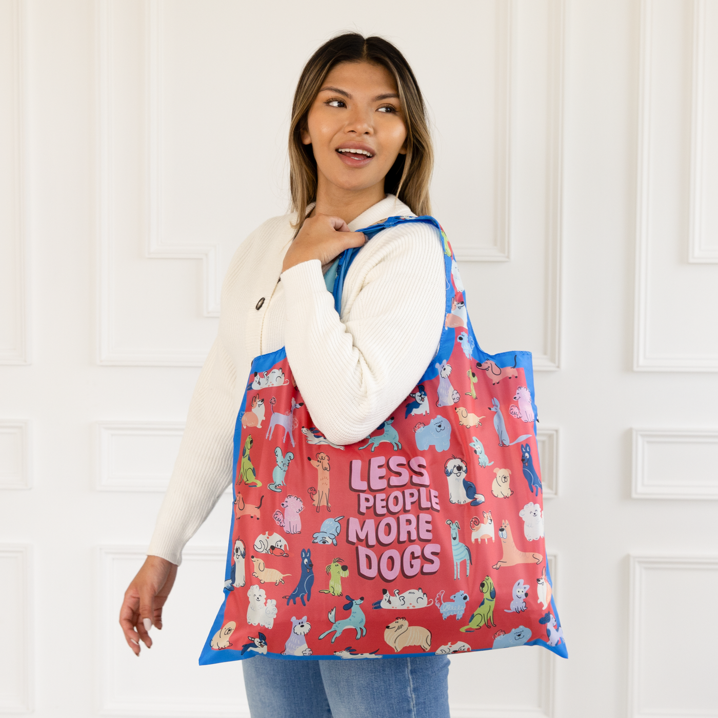 Foldable Tote Bag - More Dogs