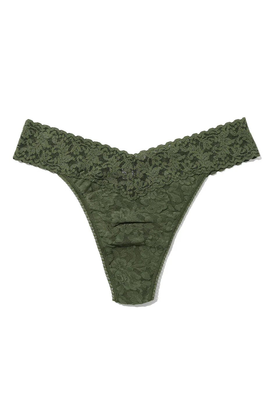 Signature Lace Original Rise Thong