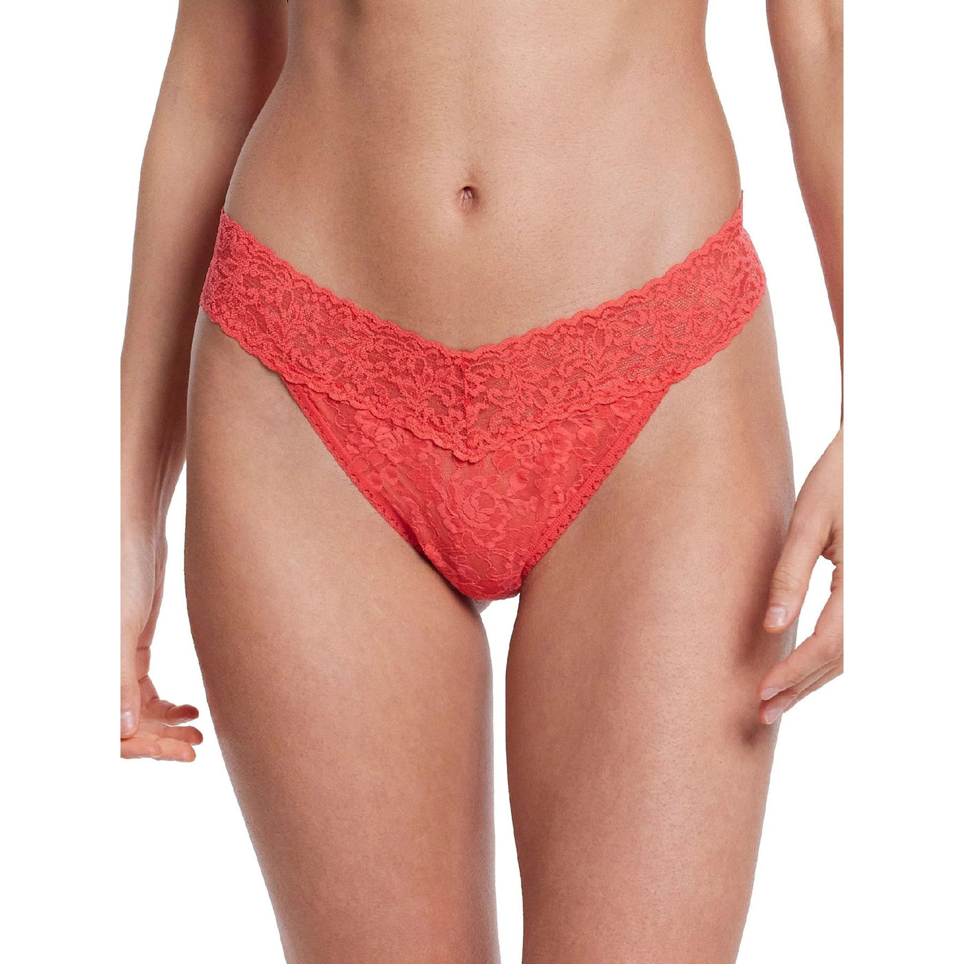 Signature Lace Original Rise Thong