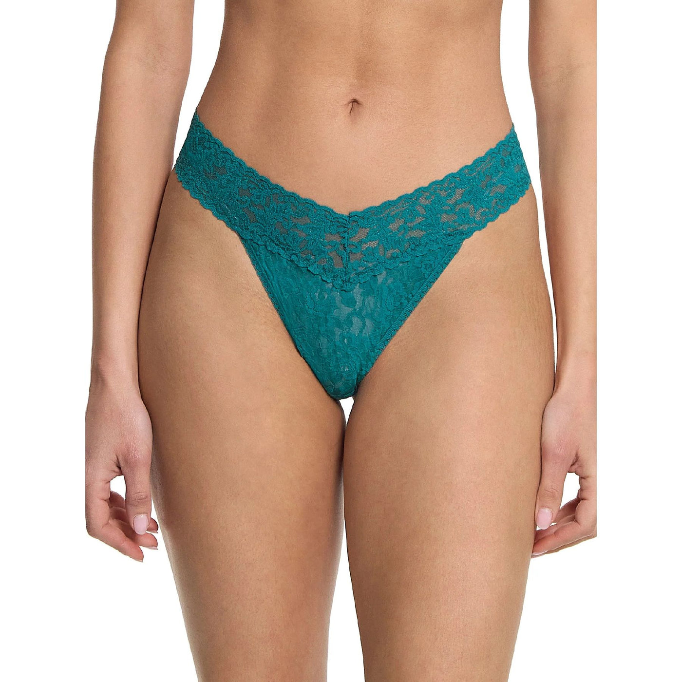 Signature Lace Original Rise Thong