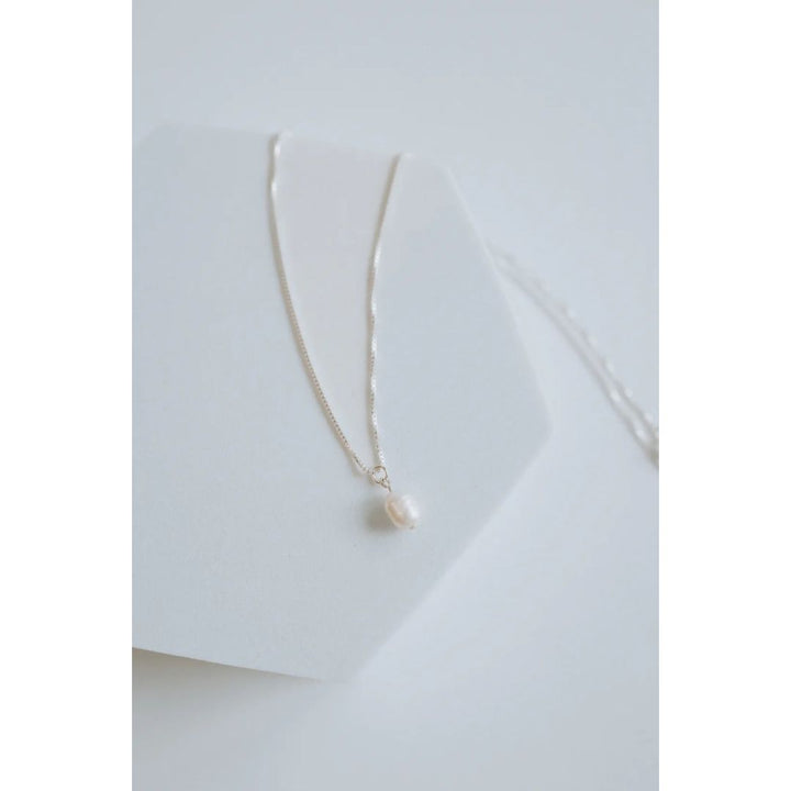 Pearl Necklace - Sterling Silver