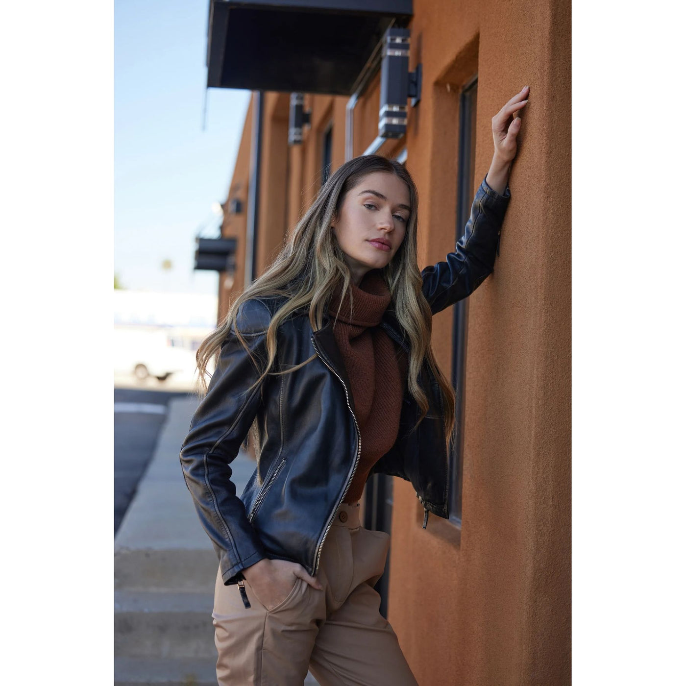 Peggie Leather Jacket