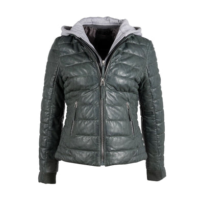 Veste en cuir Robin