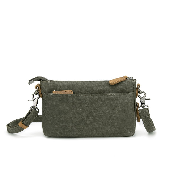 Bolso de hombro pequeño de lona