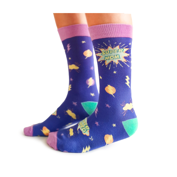 Women's Sock - Super Mom