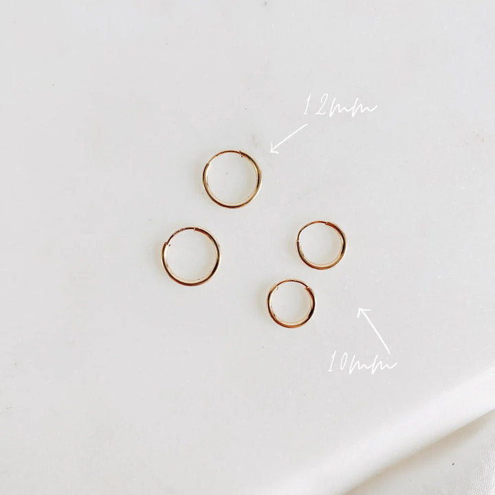 Sleeper Huggie Hoops