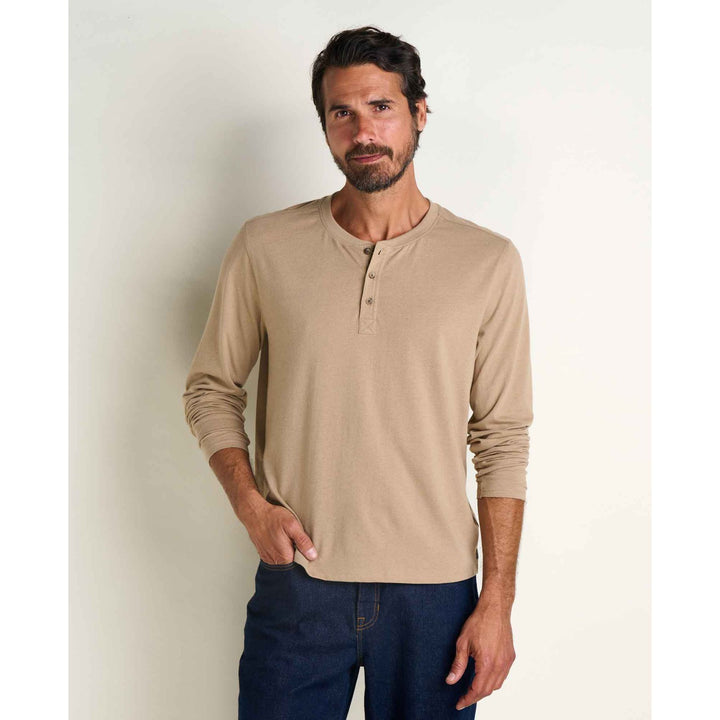 Re-Form Long Sleeve Henley Tee