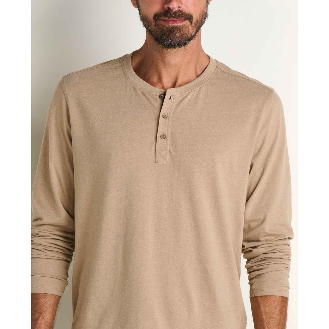Re-Form Long Sleeve Henley Tee