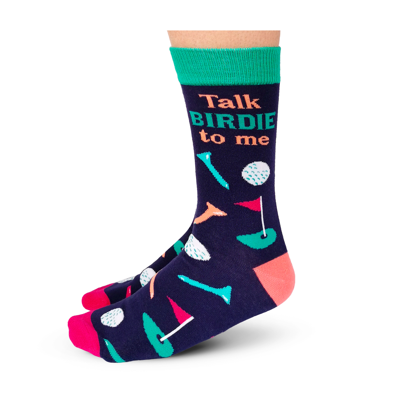 Women's Sock - Talk Birdie to Me
