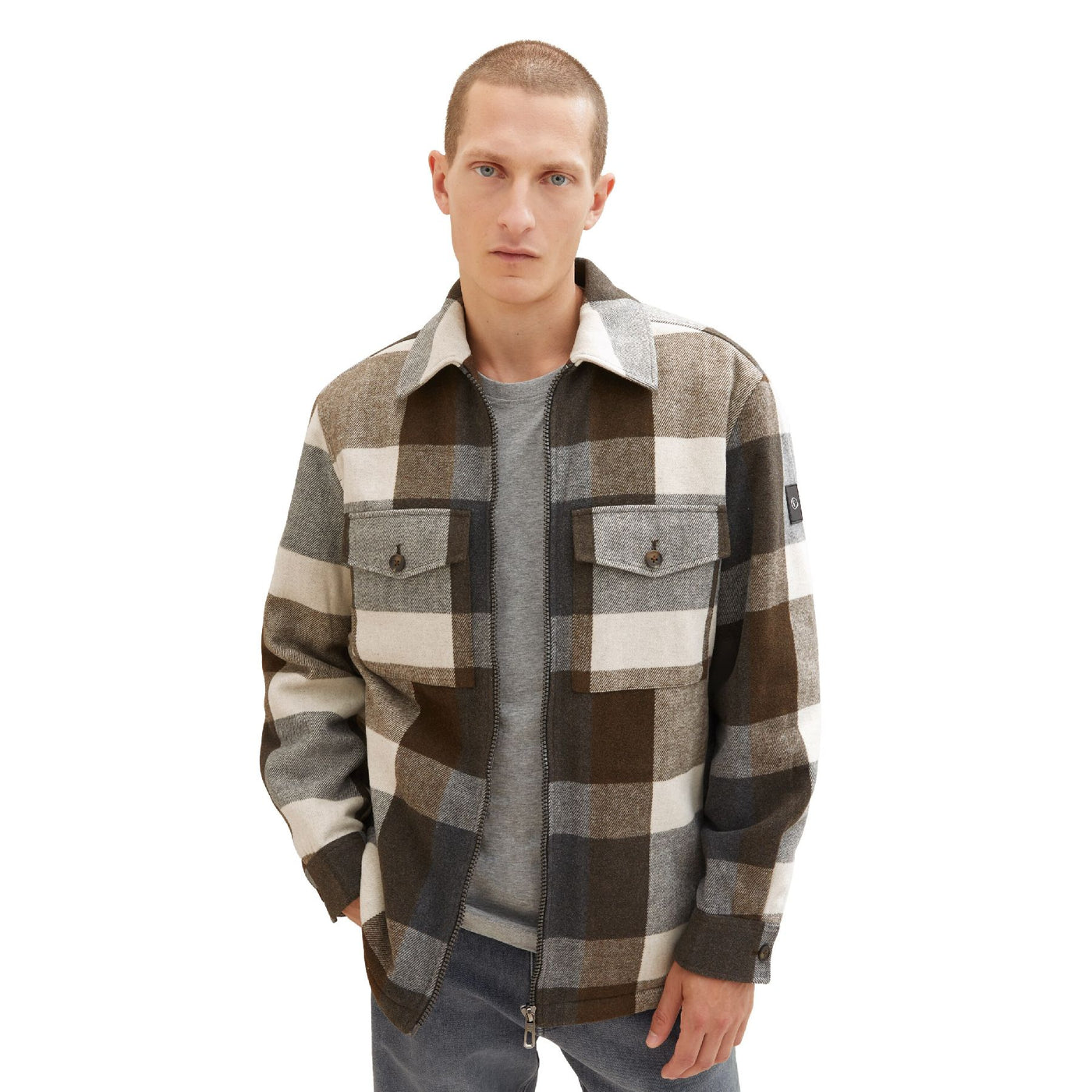 Sherpa Lined Shirt Jacket