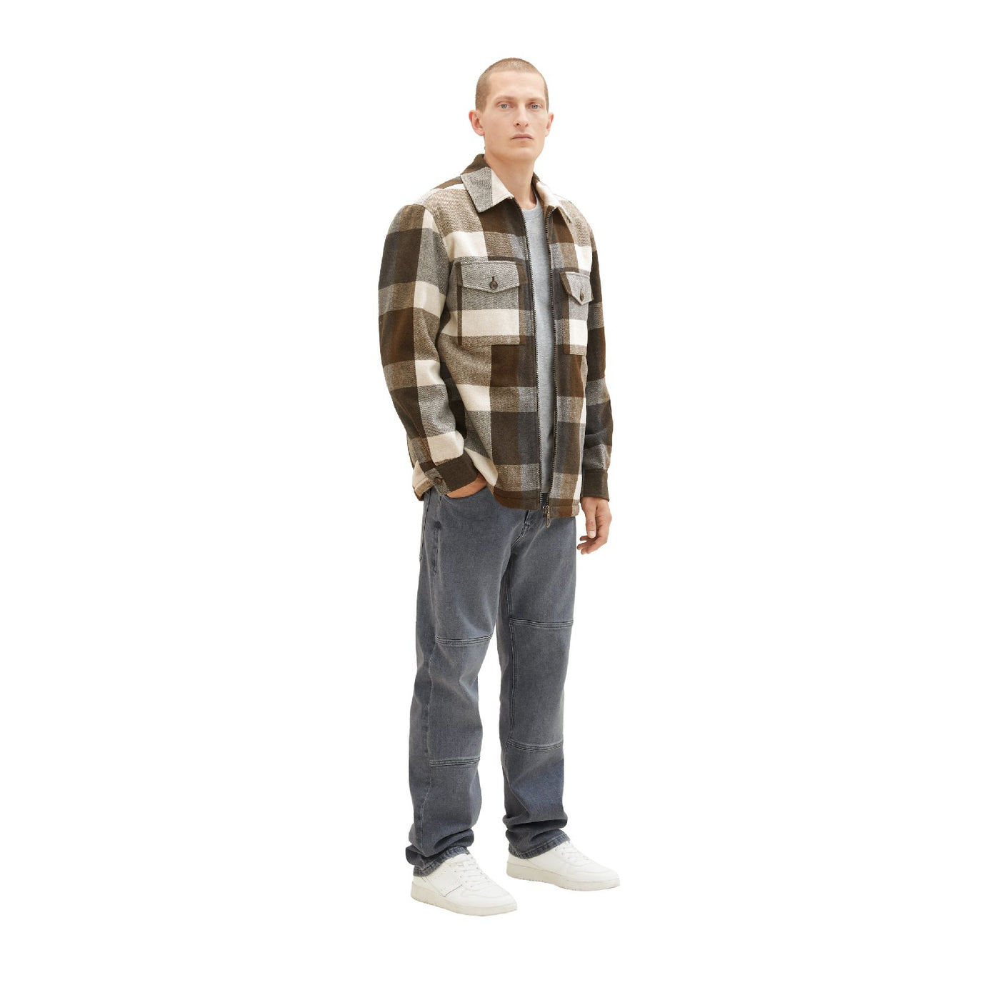 Sherpa Lined Shirt Jacket
