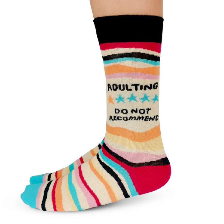Women's Sock - Adulting