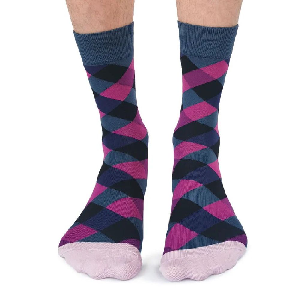 Men's Sock - Blackcurrant