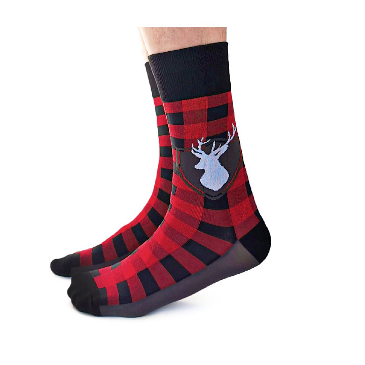 Men's Sock - Tartan Buck